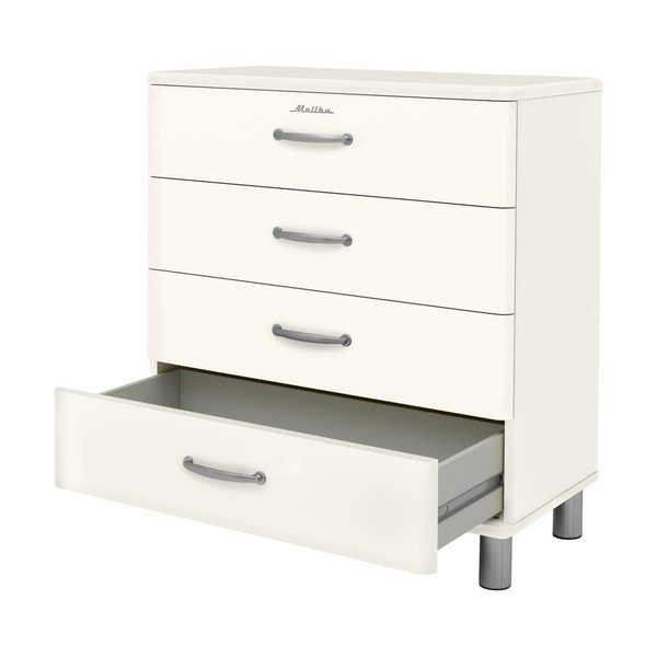 Bijela visoka komoda 86x92 cm Malibu - Tenzo-image-3
