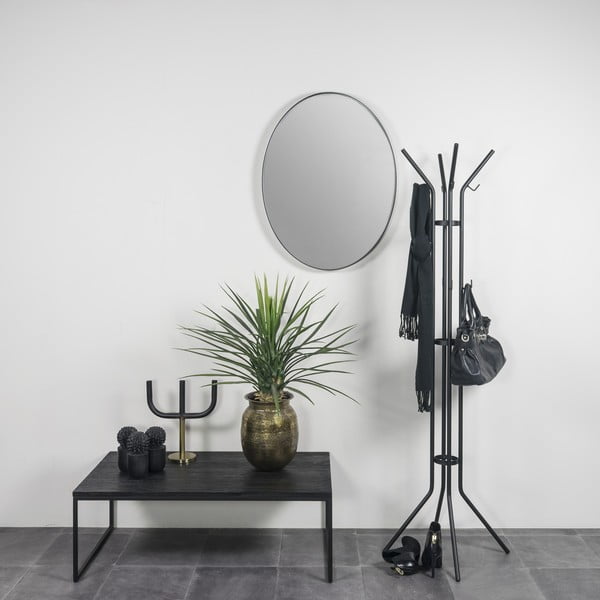 Crna metalna vješalica ø 40x170 cm Jessy – Spinder Design-image-2