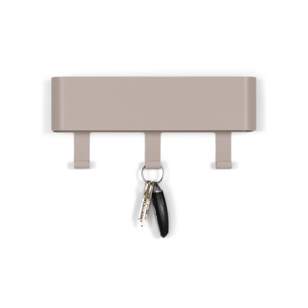 Siva/bež metalna zidna vješalica s policom Dax Play – Spinder Design-image-2