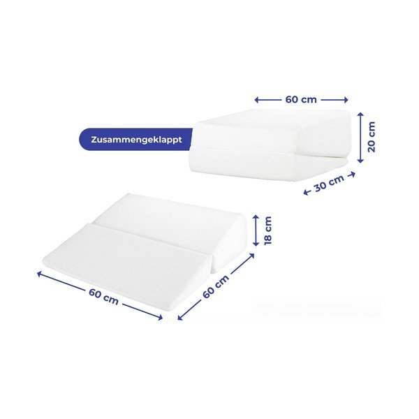 Jastuk s punjenjem od memorijske pjene 60x60 cm - Maximex-image-2