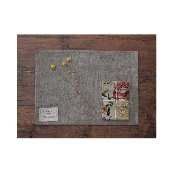 Set od 4 platnene salvete s lanom Really Nice Things Roses, 43 x 43 cm-image-1
