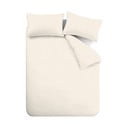 Bež-krem flanelska posteljina za krevet za jednu osobu 135x200 cm – Catherine Lansfield