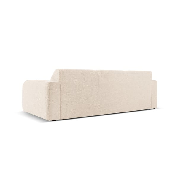 Bež sofa od bouclé tkanine 235 cm Molino – Micadoni Home-image-3
