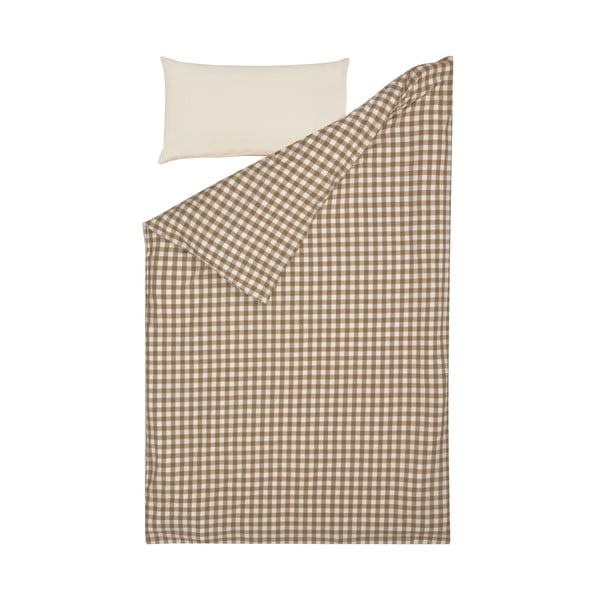 Pamučna dječja posteljina za dječji krevetić s uključenom plahtom 70x120 cm Indalina – Kave Home