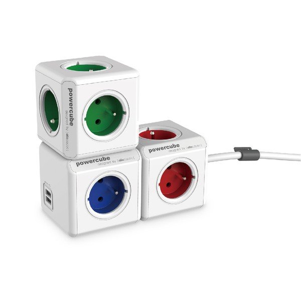Razdjelnik utičnica 12 cm PowerCube Original USB – Cubenest-image-3