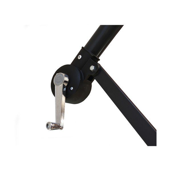 Sivi suncobran ø 300 cm Free Pole - Rojaplast-image-1