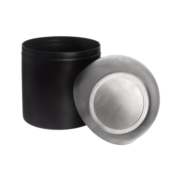 Crna kanta za smeće od nehrđajućeg čelika 1,2 l BLACK – Orion-image-2