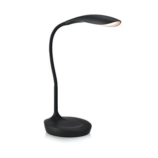 Crna stolna svjetiljka s USB priključkom Markslöjd Swan