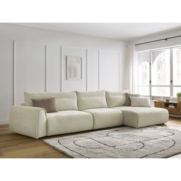 Bež kutna garnitura Aden – Bobochic Paris-image-1