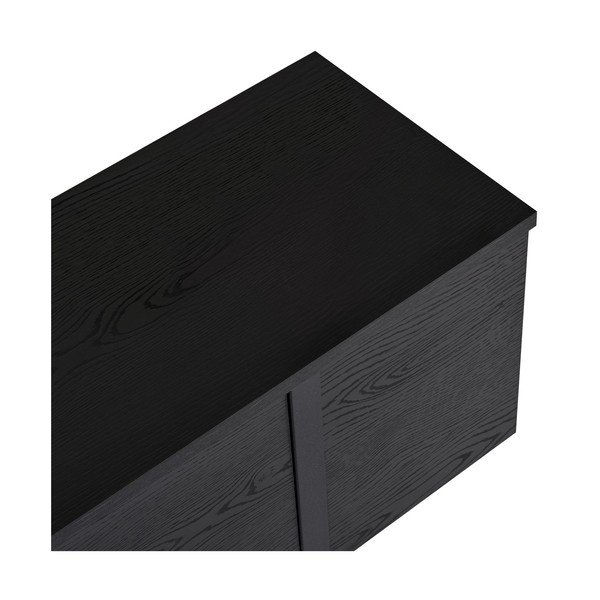Crna TV komoda 180x50x30 cm Onera – Kalune Design-image-4