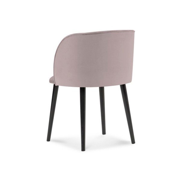 Roza baršunasta blagovaonska stolica Windsor & Co Sofas Aurora-image-2