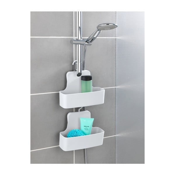 Bijela viseća polica za tuš Wenko Barcelona-image-3