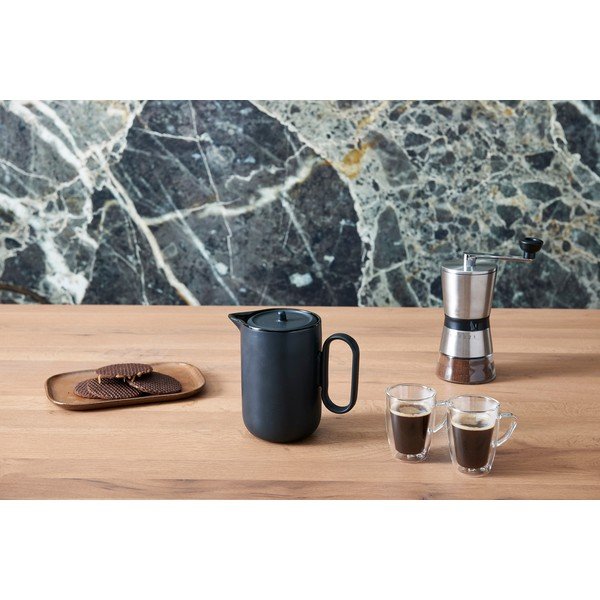 Set za kavu od crne keramike Palermo - Leopold Vienna-image-2