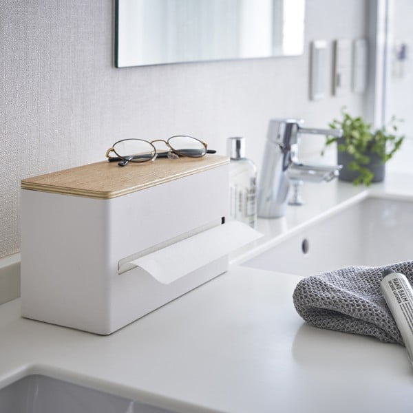 Metalna kutija za maramice Rin – YAMAZAKI-image-1