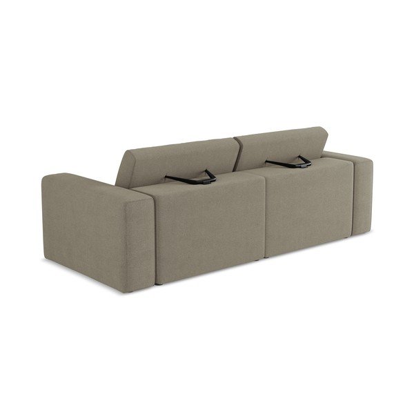Svjetlo smeđa sofa 224 cm Kalea – Makamii-image-3