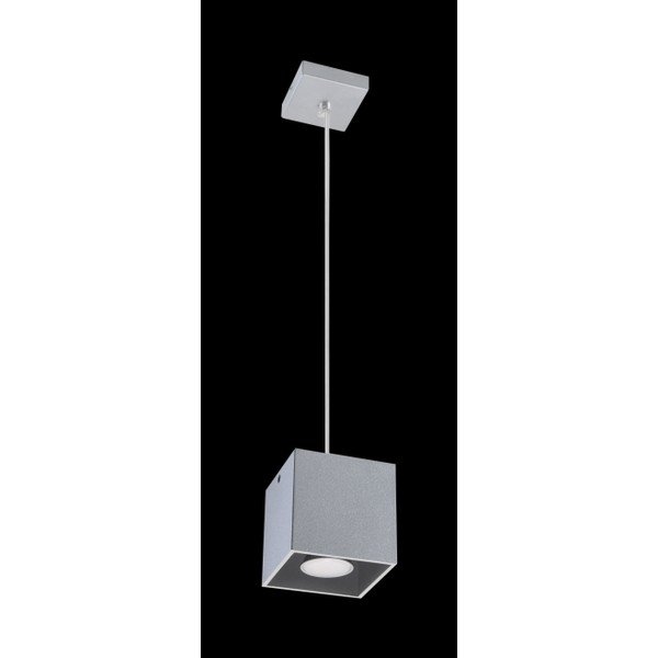 Siva viseća lampa Sollux Geo-image-3