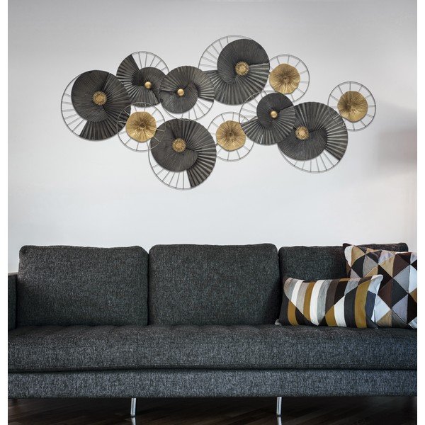 Metalna viseća dekoracija Mauro Ferretti Darky, 119 x 59,5 cm-image-1