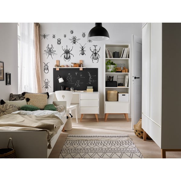 Bijela dječja biblioteka Pinio Swing, 65 x 200 cm-image-1