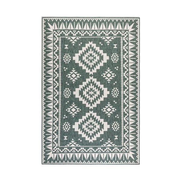 Zeleni/krem vanjski tepih 160x230 cm Gemini – Elle Decoration-image-2