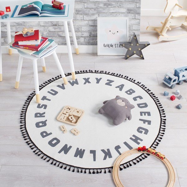 Dječji tepih Flair Rugs Alphabet, ø 120 cm-image-4