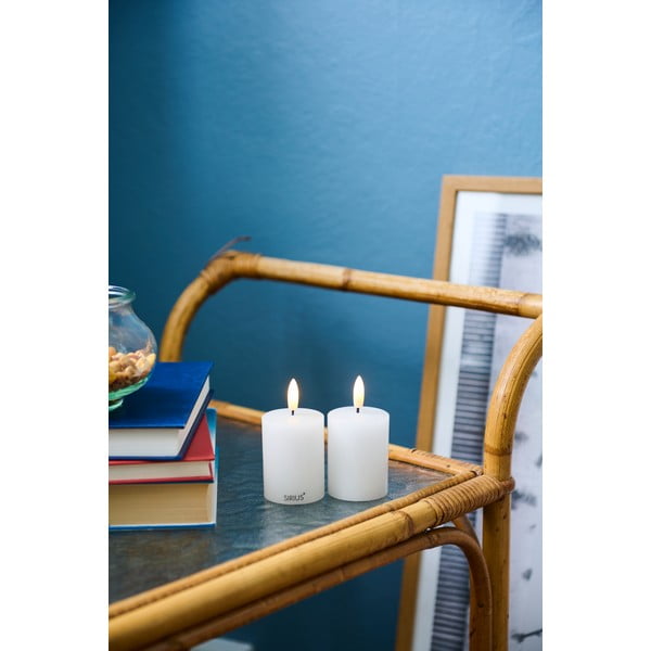 LED svijeće u setu 2 kom (visina 6,5 cm) Sille Mini Rechargeable – Sirius-image-2