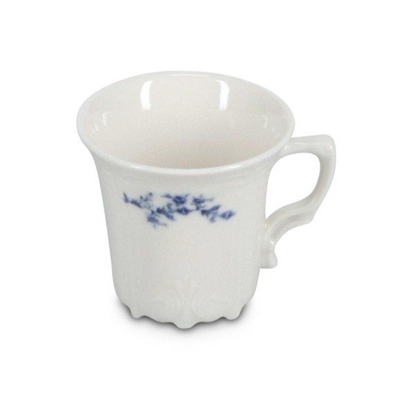 Bijela/plava porculanska šalica za espresso 110 ml Retro – BonBistro-image-2