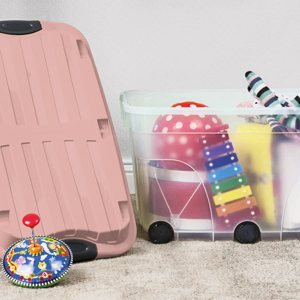 Plastična kutija za pohranu s poklopcem Roller - Rotho-image-1