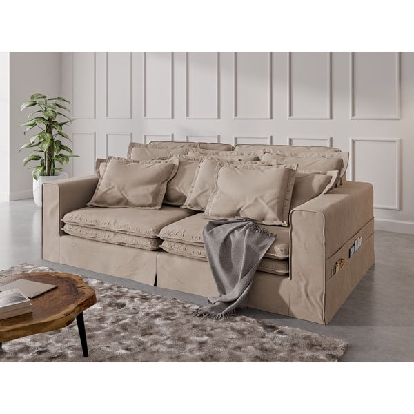 Svjetlo smeđa sofa 236 cm Nora – Ropez-image-3