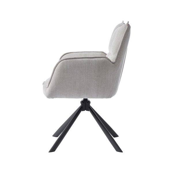 Krem podstavljene blagovaonske stolice u setu 2 kom Marilla – Unique Furniture-image-3