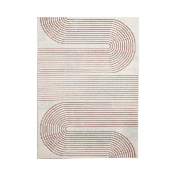 Ružičasti/svijetlo sivi tepih 160x220 cm Apollo – Think Rugs