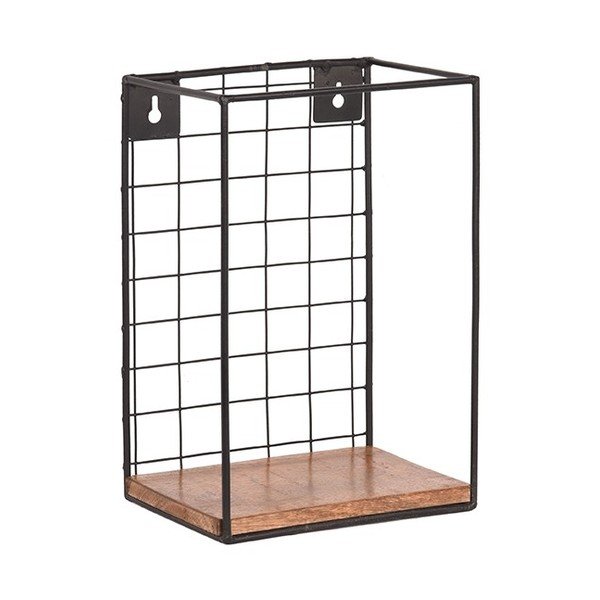 Zidna polica od mangovog drveta LABEL51 Firm, širina 20 cm-image-1