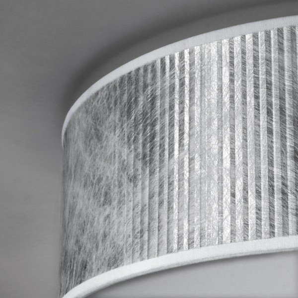 Stropna lampa u srebrnoj boji Sotto Luce Tres Plisado, Ø 40 cm-image-4