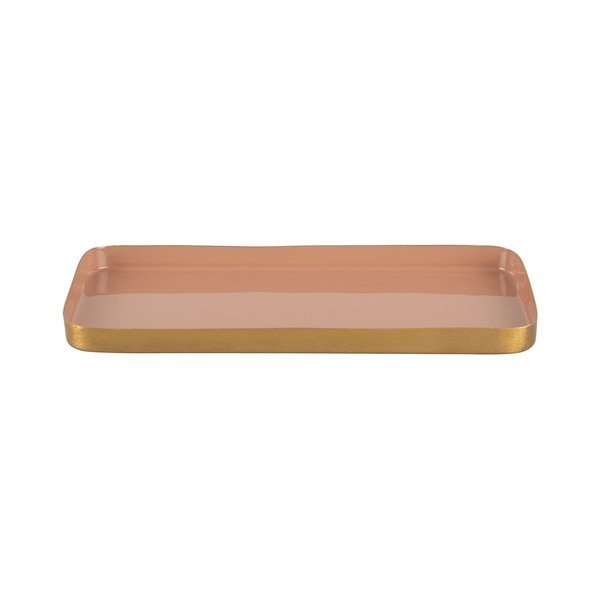 Metalni ukrasni pladanj 12.5x25 cm Festive – PT LIVING