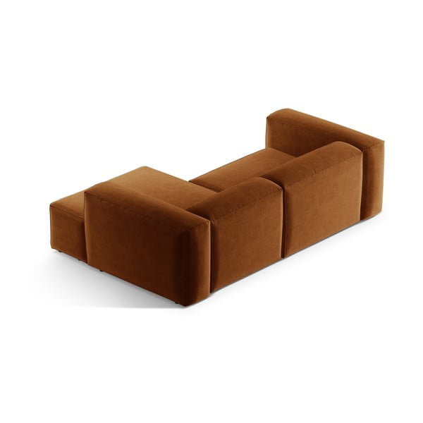 Ciglasta kutna garnitura (s desnim kutom/s ležaljkom) Bergamo – Cosmopolitan Design-image-4