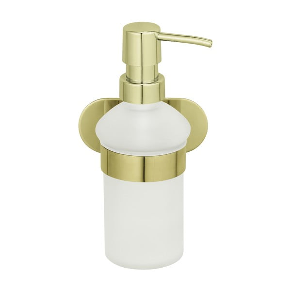 Samodržeći dozator za sapun od nehrđajućeg čelika u zlatnoj boji 0,2 l Orea Gold - Wenko-image-2