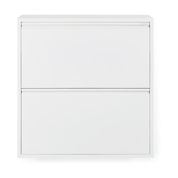 Bijeli metalni preklopni ormarić za cipele 75x77,5x22,5 cm Billy – Spinder Design-image-3