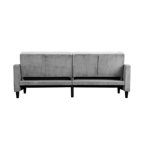 Svijetlo siva sklopiva sofa od samta 82 cm Hartford – Støraa-image-3
