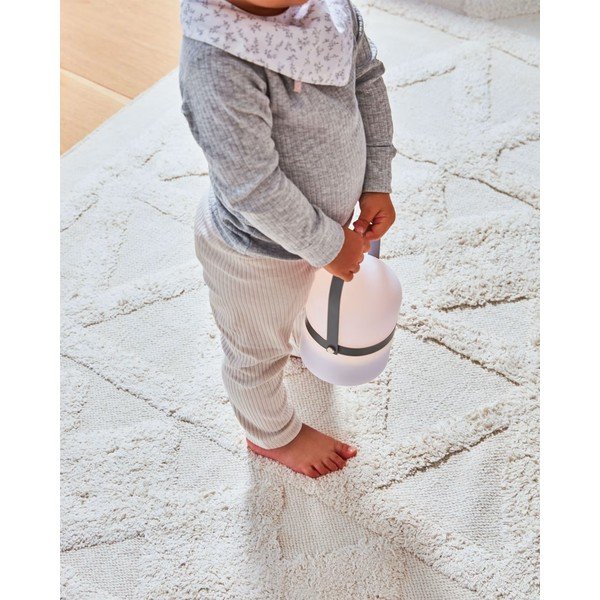 Vanjska siva svjetiljka Kave Home Janvir, visina 16 cm-image-1