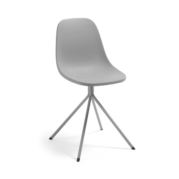 Siva stolica za blagovanje La Forma Mint