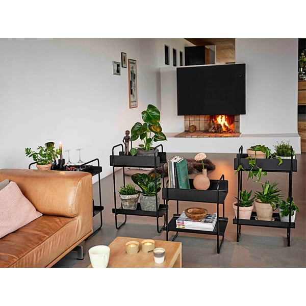 Crni metalni konzolni stol 36x48 cm A-Console - Zone-image-1