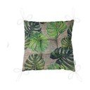 Jastuk za stolicu Minimalist Cushion Covers Green Banana Leaves, 40 x 40 cm