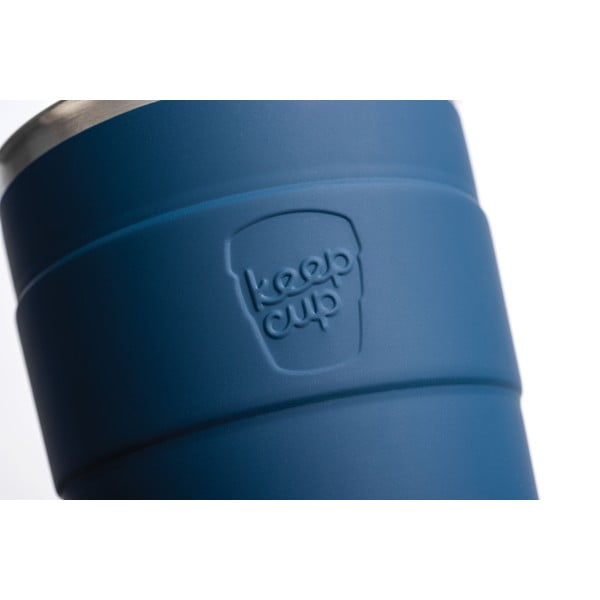 Tamnoplava putna šalica s poklopcem KeepCup Spruce Thermal, 340 ml-image-4