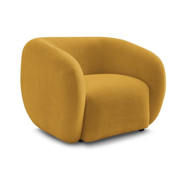 Žuta  fotelja Celine – Bobochic Paris