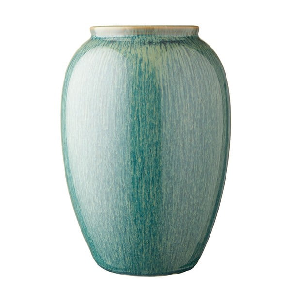Zelena keramička vaza Bitz, visina 25 cm