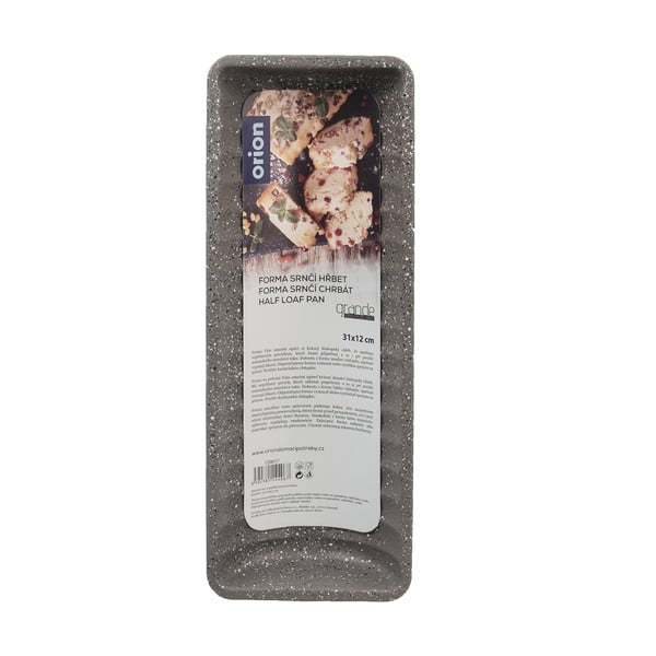 Metalni kalup za pečenje za kolač srneća leđa 12x31 cm Grande – Orion-image-2