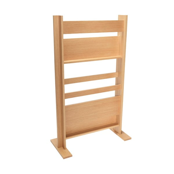 Paravan u dekoru hrasta u prirodnoj boji Forma – Hübsch-image-2