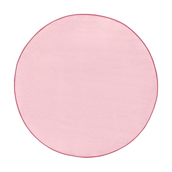 Svijetlo ružičasti okrugao tepih ø 200 cm Fancy – Hanse Home