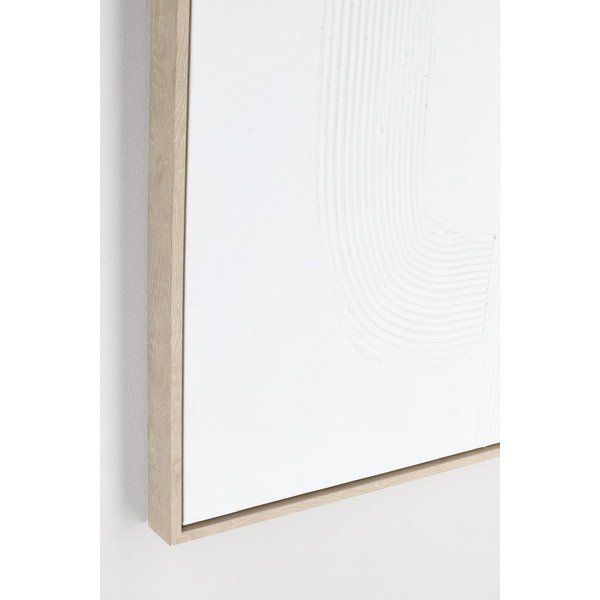 Ručno oslikana slika s okvirom/na platnu 83x83 cm Texture – Bizzotto-image-2