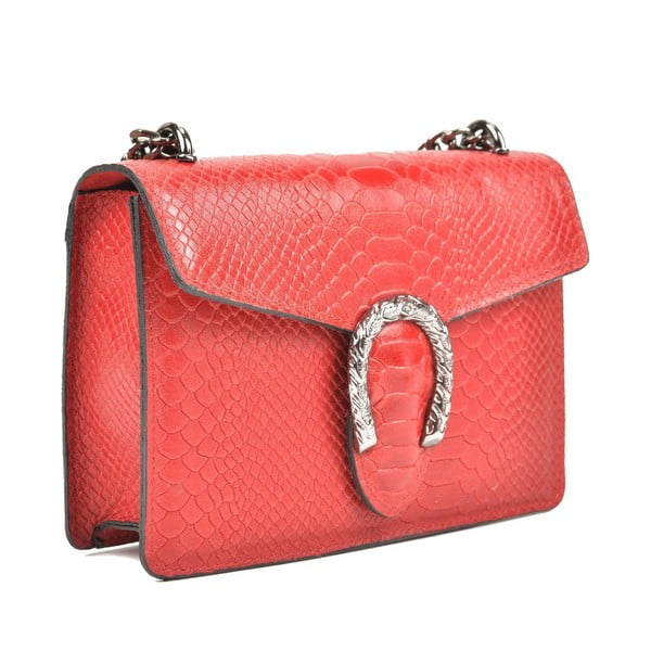 Crvena kožna pismo torba Renata Corsi Fiona-image-2