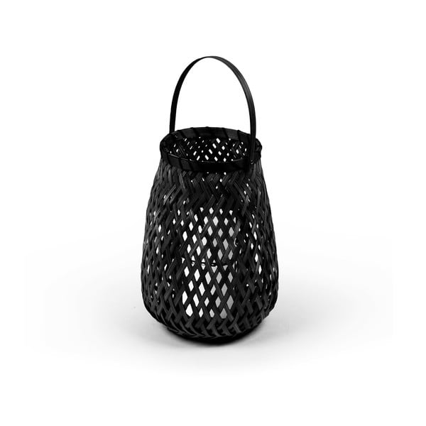 Crna lanterna od bambusa Compactor Bamboo Lantern, ⌀ 18 cm-image-2